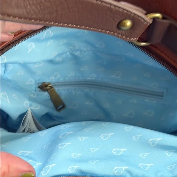 NWOT Disney faux leather Crossbody Bag with Patches - Picture 5 of 11